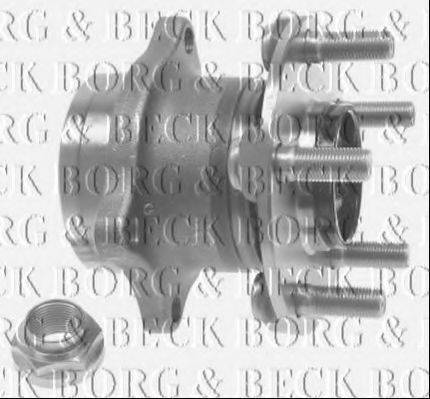BORG & BECK BWK1238 Комплект підшипника маточини колеса