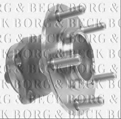 BORG & BECK BWK1275 Комплект підшипника маточини колеса