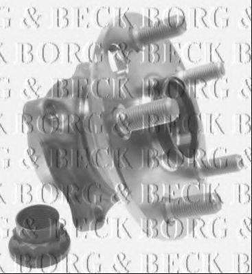 BORG & BECK BWK1284 Комплект підшипника маточини колеса