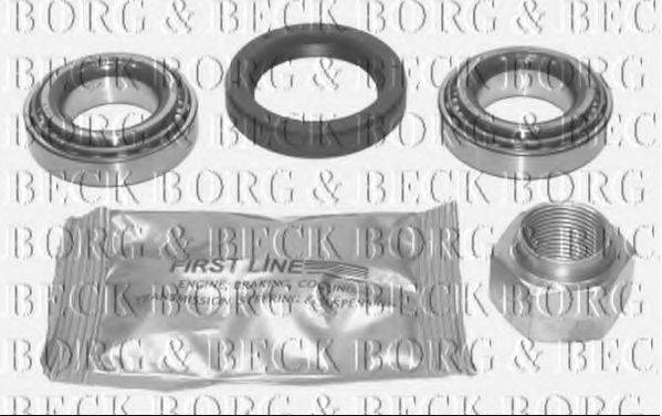 BORG & BECK BWK155 Комплект підшипника маточини колеса