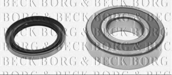 BORG & BECK BWK183 Комплект підшипника маточини колеса