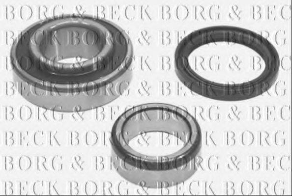 BORG & BECK BWK184 Комплект підшипника маточини колеса