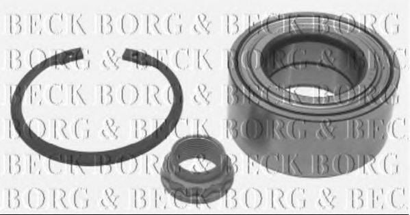BORG & BECK BWK217 Комплект підшипника маточини колеса