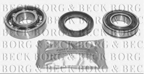 BORG & BECK BWK262 Комплект підшипника маточини колеса