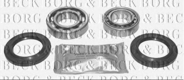 BORG & BECK BWK274 Комплект підшипника маточини колеса