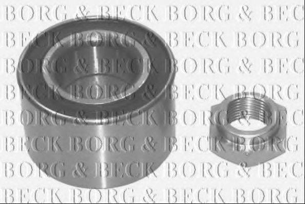 BORG & BECK BWK286 Комплект підшипника маточини колеса