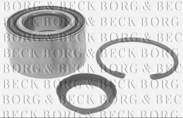 BORG & BECK BWK324 Комплект підшипника маточини колеса