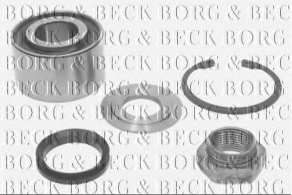 BORG & BECK BWK329 Комплект підшипника маточини колеса