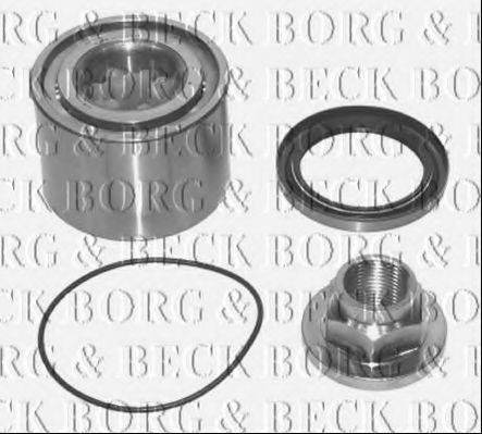 BORG & BECK BWK339 Комплект підшипника маточини колеса