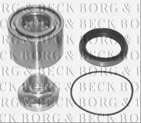 BORG & BECK BWK340 Комплект підшипника маточини колеса