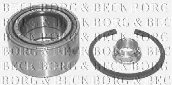 BORG & BECK BWK341 Комплект підшипника маточини колеса