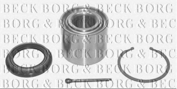 BORG & BECK BWK350 Комплект підшипника маточини колеса