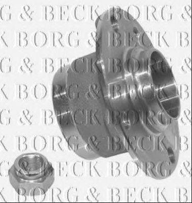 BORG & BECK BWK387 Комплект підшипника маточини колеса