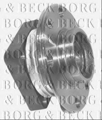 BORG & BECK BWK393 Комплект підшипника маточини колеса