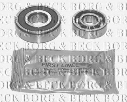 BORG & BECK BWK430 Комплект підшипника маточини колеса