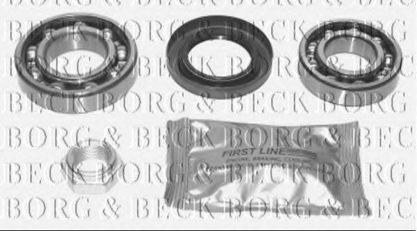 BORG & BECK BWK439 Комплект підшипника маточини колеса