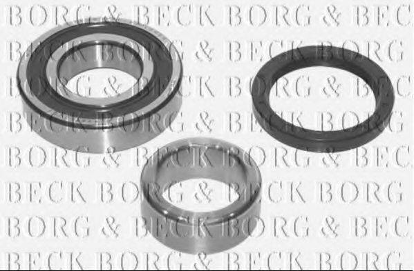 BORG & BECK BWK449 Комплект підшипника маточини колеса
