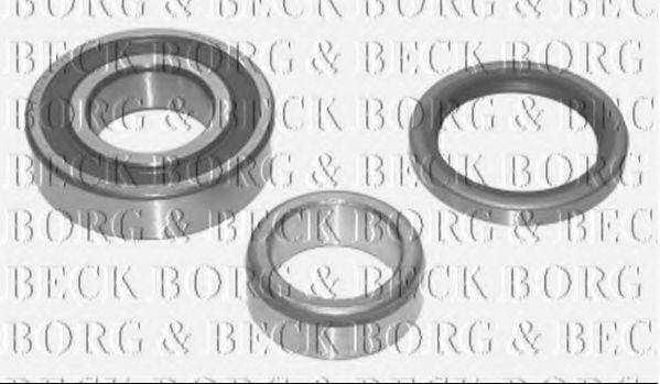 BORG & BECK BWK453 Комплект підшипника маточини колеса