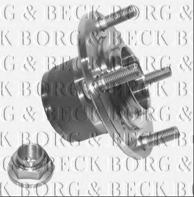 BORG & BECK BWK462 Комплект підшипника маточини колеса