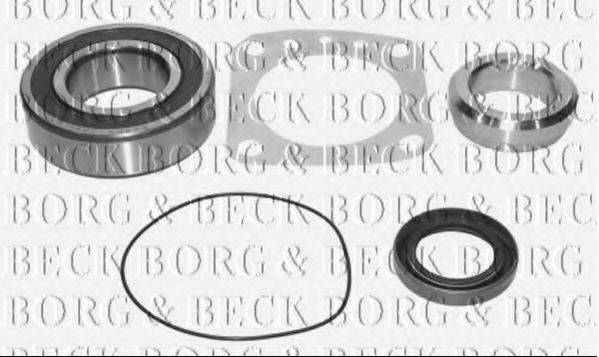 BORG & BECK BWK466 Комплект підшипника маточини колеса