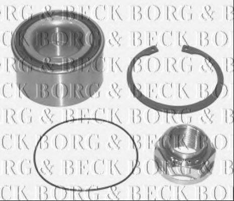 BORG & BECK BWK534 Комплект підшипника маточини колеса