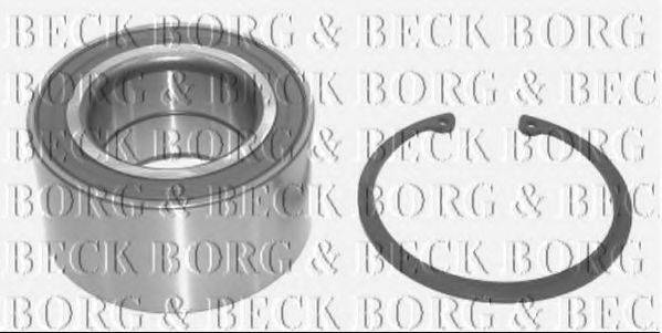 BORG & BECK BWK573 Комплект підшипника маточини колеса