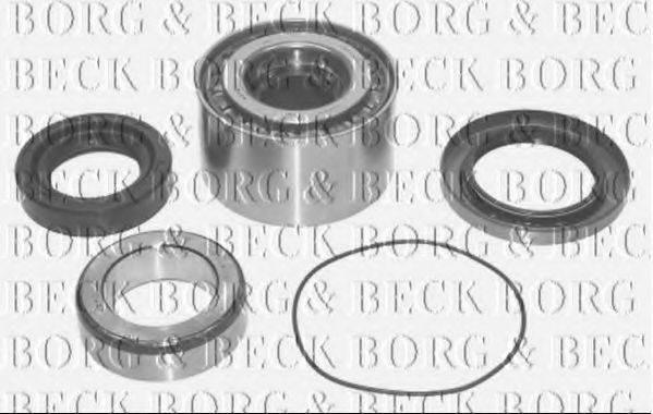 BORG & BECK BWK583 Комплект підшипника маточини колеса