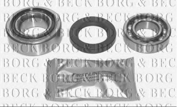 BORG & BECK BWK591 Комплект підшипника маточини колеса