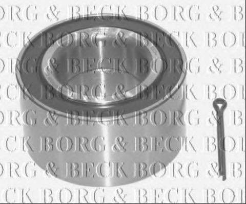 BORG & BECK BWK627 Комплект підшипника маточини колеса