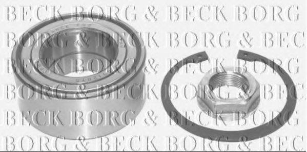 BORG & BECK BWK634 Комплект підшипника маточини колеса