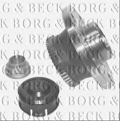 BORG & BECK BWK636 Комплект підшипника маточини колеса