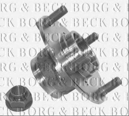 BORG & BECK BWK666 Комплект підшипника маточини колеса