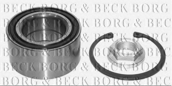 BORG & BECK BWK734 Комплект підшипника маточини колеса