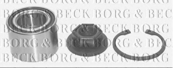 BORG & BECK BWK745 Комплект підшипника маточини колеса