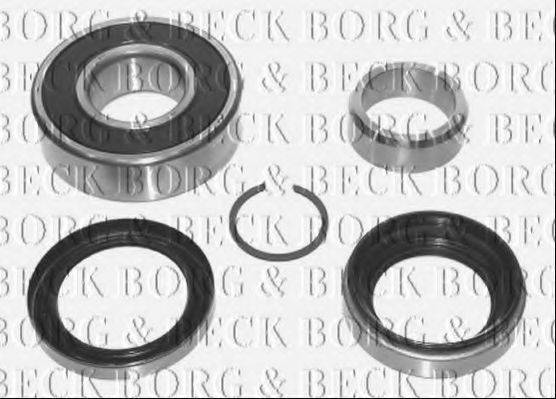 BORG & BECK BWK762 Комплект підшипника маточини колеса