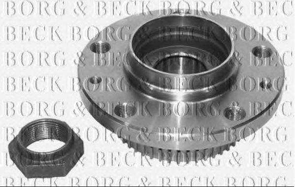 BORG & BECK BWK790 Комплект підшипника маточини колеса
