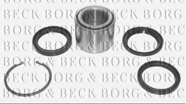 BORG & BECK BWK817 Комплект підшипника маточини колеса