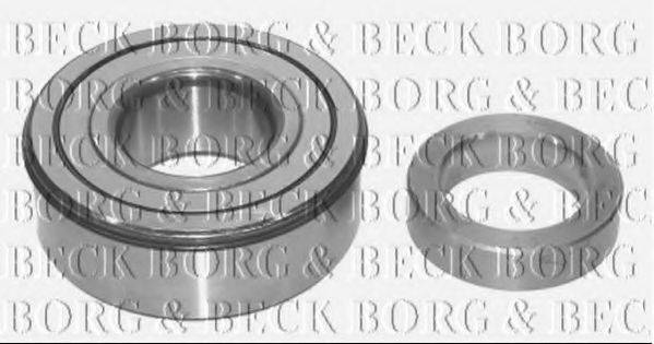 BORG & BECK BWK847 Комплект підшипника маточини колеса