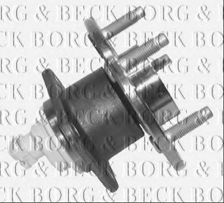 BORG & BECK BWK849 Комплект підшипника маточини колеса