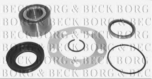 BORG & BECK BWK899 Комплект підшипника маточини колеса