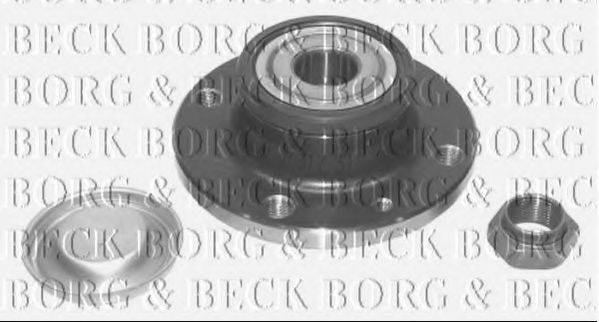 BORG & BECK BWK929 Комплект підшипника маточини колеса