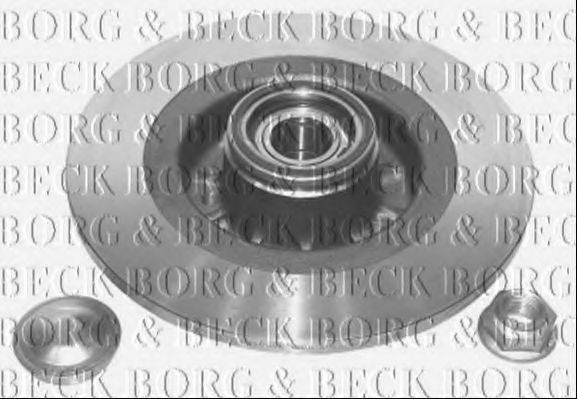 BORG & BECK BWK965 Комплект підшипника маточини колеса