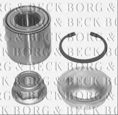 BORG & BECK BWK966 Комплект підшипника маточини колеса
