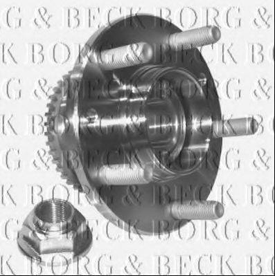 BORG & BECK BWK970 Комплект підшипника маточини колеса