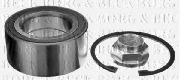 BORG & BECK BWK1324 Комплект підшипника маточини колеса