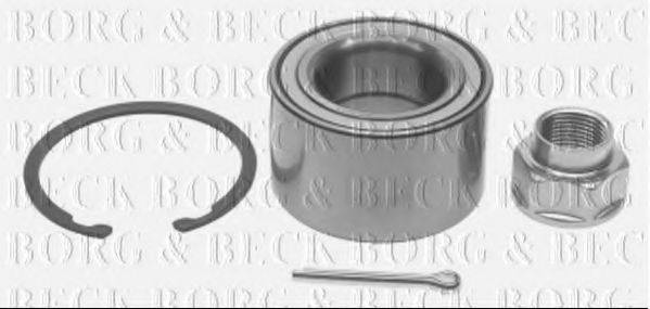 BORG & BECK BWK1009 Комплект підшипника маточини колеса