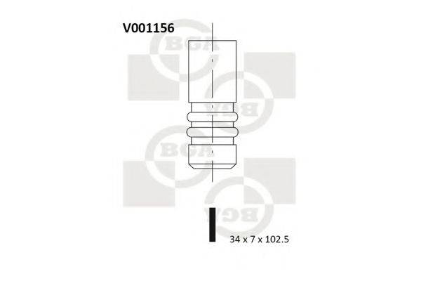 BGA V001156 Випускний клапан
