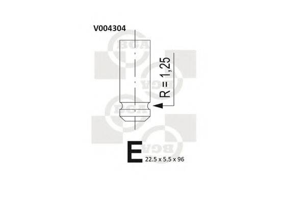 BGA V004304 Випускний клапан