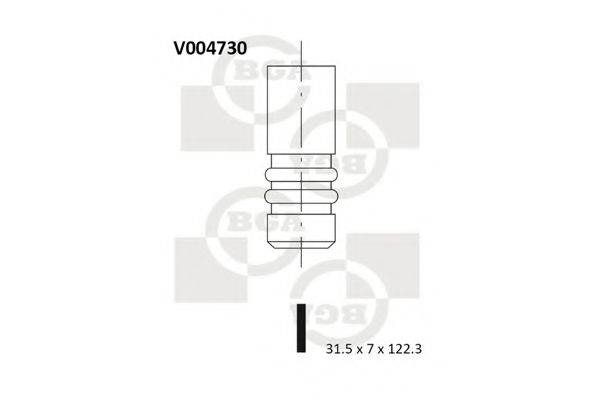 BGA V004730 Випускний клапан