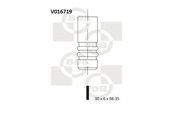 BGA V016719 Випускний клапан